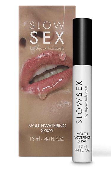 Спрей для усиления слюноотделения Slow Sex Mouthwatering Spray - 13 мл. - Bijoux Indiscrets - купить с доставкой в Коврове