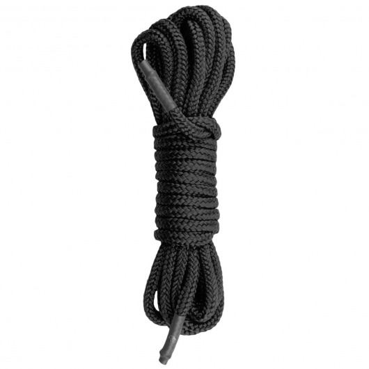 Черная веревка для бондажа Easytoys Bondage Rope - 5 м. - Easy toys - купить с доставкой в Коврове