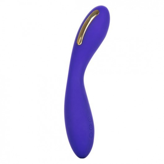 Фиолетовый вибратор с электростимуляцией Intimate E-Stimulator Wand - 21,5 см. - California Exotic Novelties - купить с доставкой в Коврове