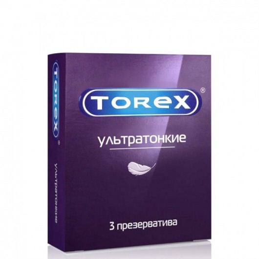 Презервативы Torex  Ультратонкие  - 3 шт. - Torex - купить с доставкой в Коврове