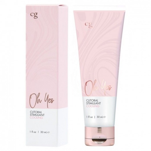 Стимулирующий крем для клитора с эффектом охлаждения Oh Yes - 30 мл. - CG - купить с доставкой в Коврове
