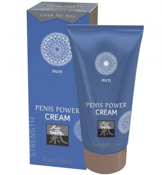 Возбуждающий крем для мужчин Penis Power Cream - 30 мл. - Shiatsu - купить с доставкой в Коврове