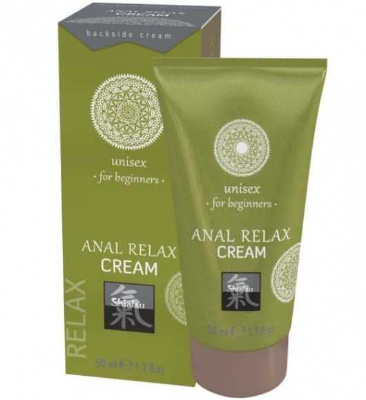 Анальный крем Anal Relax Cream - 50 мл. - Shiatsu - купить с доставкой в Коврове