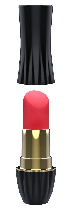 Клиторальный стимулятор-помада LIPSTICK - 9,3 см. - Dream Toys - купить с доставкой в Коврове