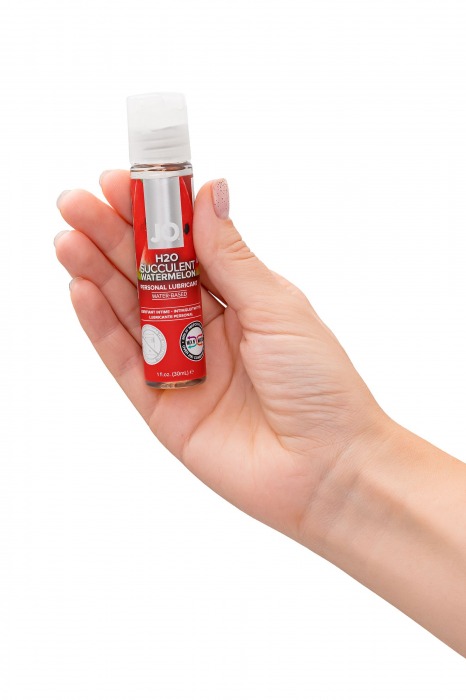 Лубрикант с ароматом арбуза JO Flavored Watermelon - 30 мл. - System JO - купить с доставкой в Коврове