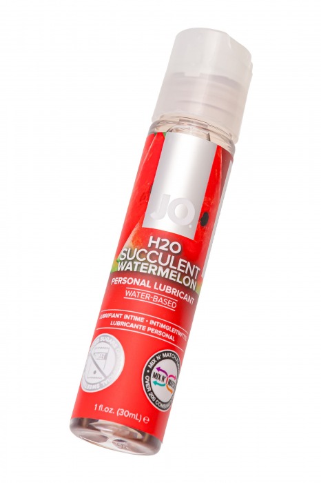 Лубрикант с ароматом арбуза JO Flavored Watermelon - 30 мл. - System JO - купить с доставкой в Коврове