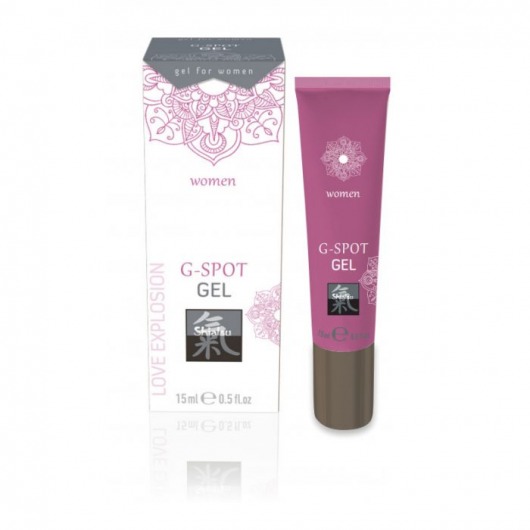 Возбуждающий интимный гель G-SPOT GEL - 15 мл. - Shiatsu - купить с доставкой в Коврове