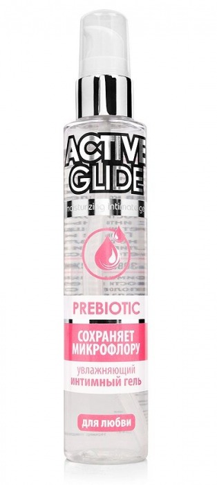 Увлажняющий интимный гель Active Glide Prebiotic - 100 гр. - Биоритм - купить с доставкой в Коврове