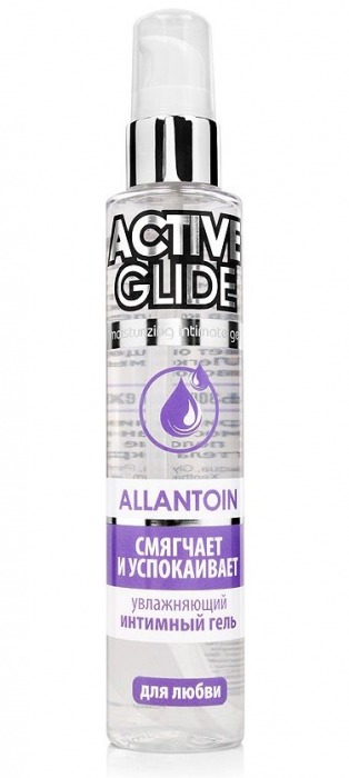 Увлажняющий интимный гель Active Glide Allantoin - 100 гр. - Биоритм - купить с доставкой в Коврове