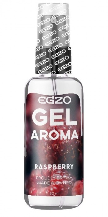 Интимный лубрикант EGZO AROMA с ароматом малины - 50 мл. - EGZO - купить с доставкой в Коврове