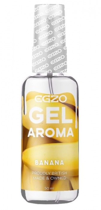 Интимный лубрикант EGZO AROMA с ароматом банана - 50 мл. - EGZO - купить с доставкой в Коврове