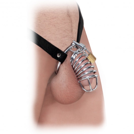 Кольцо верности Extreme Chastity Belt с фиксацией головки - Pipedream - купить с доставкой в Коврове