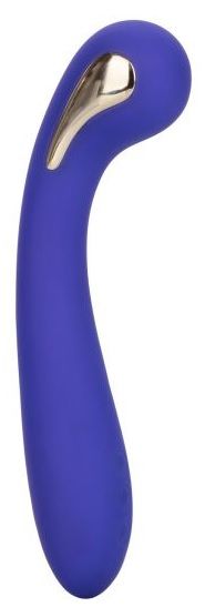 Фиолетовый вибромассажер с электростимуляцией Intimate Estim Petite G Wand - 19 см. - California Exotic Novelties - купить с доставкой в Коврове