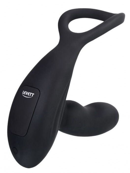 Черный стимулятор простаты Maud с вибрацией - Levett - в Коврове купить с доставкой