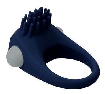 Синее эрекционное виброкольцо STIMU RING - Dream Toys - в Коврове купить с доставкой