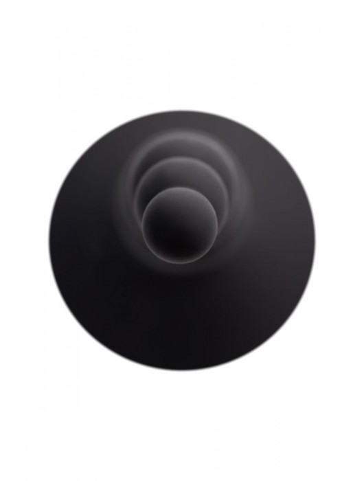 Черная анальная втулка Bootes - 10 см. - POPO Pleasure
