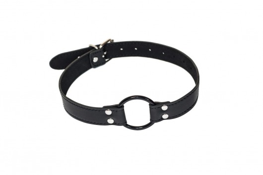 Черный кляп-кольцо Modesty - Lola Games - купить с доставкой в Коврове