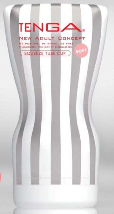 Мастурбатор TENGA Squeeze Tube Cup Soft - Tenga - в Коврове купить с доставкой