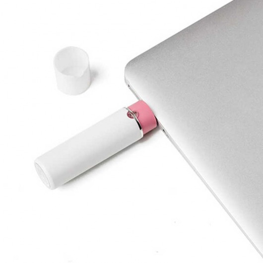 Розовый мини-вибратор MAGIC LOTOS - Magic Motion