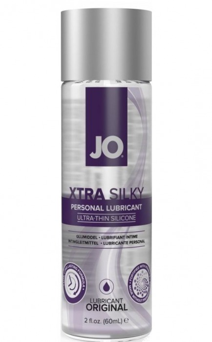 Лубрикант на силиконовой основе JO Xtra Silky - 60 мл. - System JO - купить с доставкой в Коврове