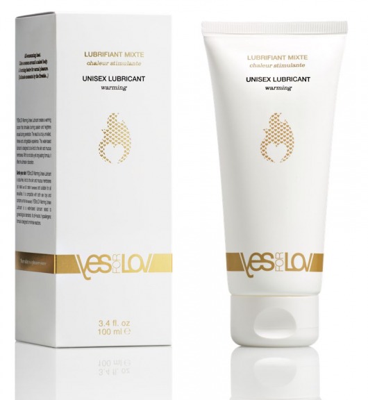 Лубрикант на водной основе с согревающим эффектом Warming Unisex Lubricant - 100 мл. - YESforLOV - купить с доставкой в Коврове