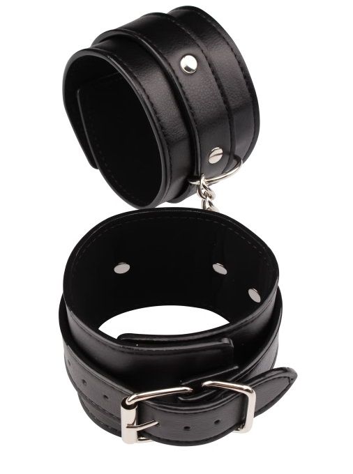 Черные оковы Classic Ankle Cuffs - Chisa - купить с доставкой в Коврове