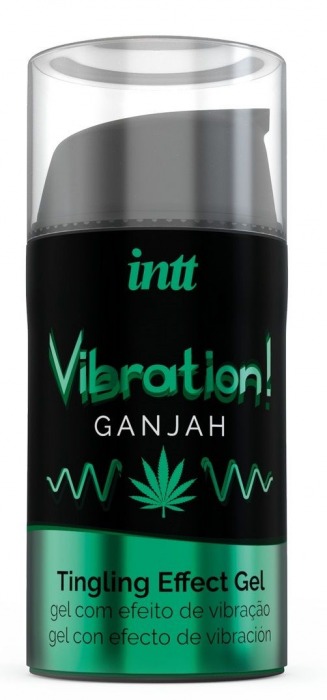 Жидкий интимный гель с эффектом вибрации Vibration! Ganjah - 15 мл. - INTT - купить с доставкой в Коврове