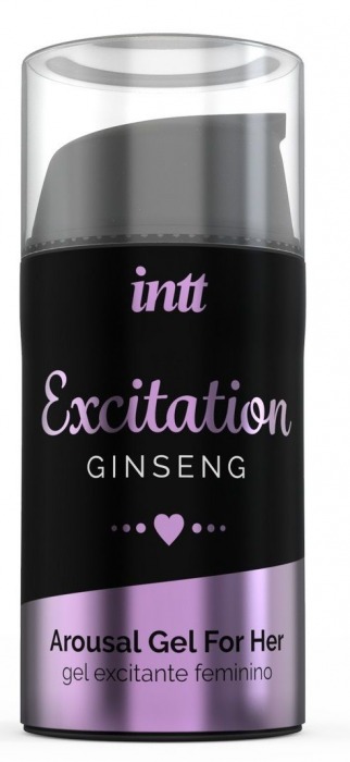 Женский возбуждающий интимный гель Excitation Ginseng - 15 мл. - INTT - купить с доставкой в Коврове