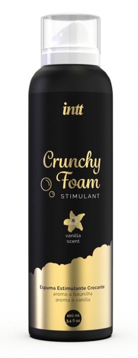 Пенка для массажа Crunchy Foam Stimulant Vanilla - 100 мл. - INTT - купить с доставкой в Коврове