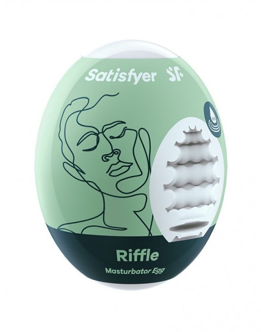 Мастурбатор-яйцо Satisfyer Riffle Mini Masturbator - Satisfyer - в Коврове купить с доставкой