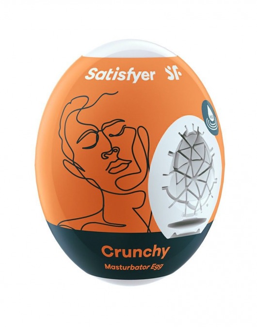 Мастурбатор-яйцо Satisfyer Crunchy Mini Masturbator - Satisfyer - в Коврове купить с доставкой