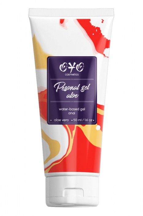 Анальная смазка на водной основе OYO Personal Gel Aloe - 50 мл. - OYO - купить с доставкой в Коврове