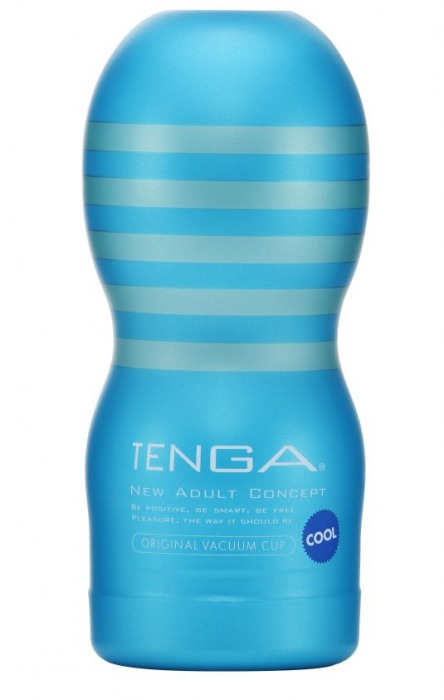 Мастурбатор с охлаждающей смазкой TENGA Original Vacuum Cup Cool - Tenga - в Коврове купить с доставкой