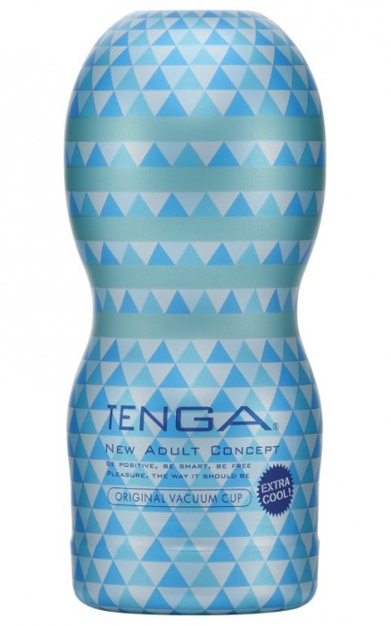 Мастурбатор с охлаждающей смазкой TENGA Original Vacuum Cup Extra Cool - Tenga - в Коврове купить с доставкой