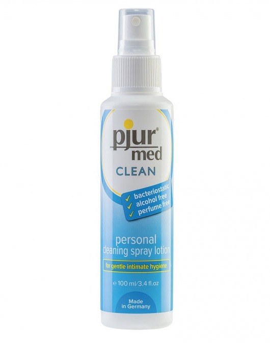 Гигиенический спрей pjur MED Clean Spray - 100 мл. - Pjur - купить с доставкой в Коврове