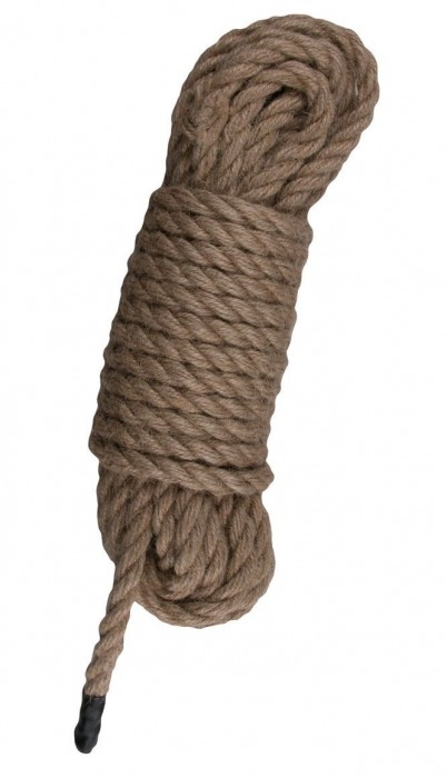 Пеньковая веревка для связывания Hemp Rope - 5 м. - Easy toys - купить с доставкой в Коврове