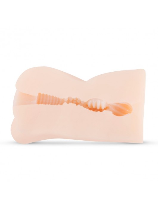 Телесный мастурбатор-вагина Claire Robson Masturbator - Friend with Benefits - в Коврове купить с доставкой