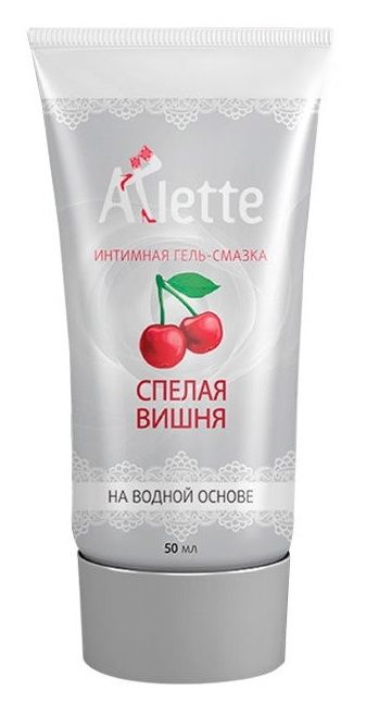 Интимная гель-смазка на водной основе Arlette  Спелая вишня  - 50 мл. - Arlette - купить с доставкой в Коврове