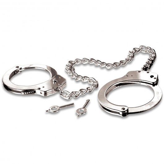 Металлические наручники Metal Leg Cuffs - Pipedream - купить с доставкой в Коврове
