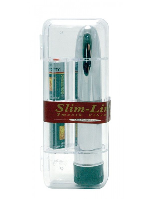 Серебристый вибратор TOTAL SILVER - 17 см. - Seven Creations