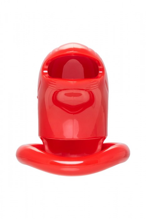 Красный мужской пояс верности из пластика - ToyFa - купить с доставкой в Коврове