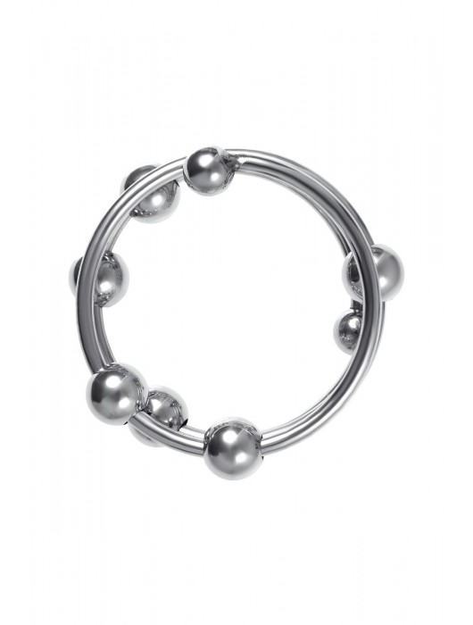 Большое металлическое кольцо под головку пениса - ToyFa - купить с доставкой в Коврове