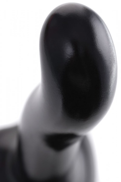 Черный стимулятор для пар P G-Spot Dildo Size L - 19 см. - Strap-on-me - в Коврове купить с доставкой