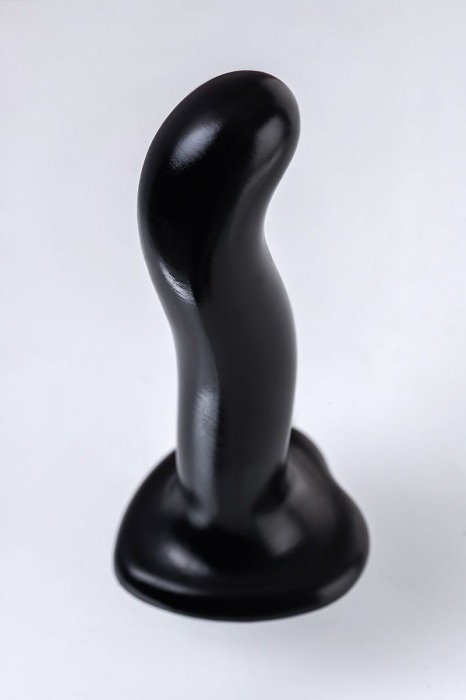 Черный стимулятор для пар P G-Spot Dildo Size L - 19 см. - Strap-on-me - в Коврове купить с доставкой