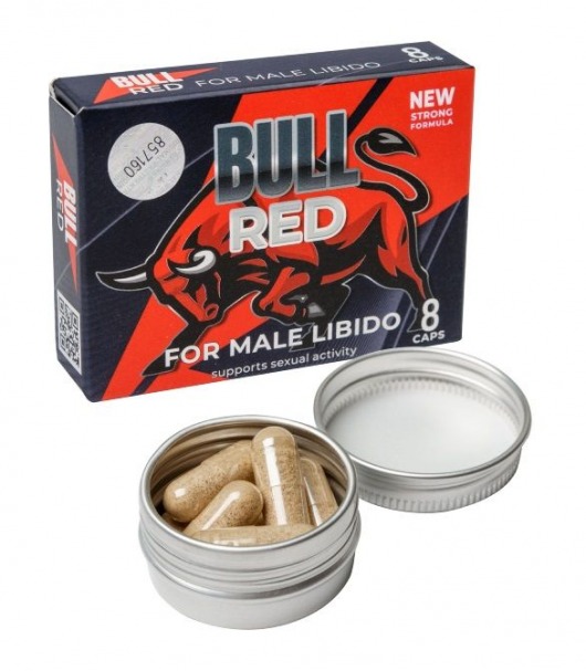 Пищевой концентрат для мужчин BULL RED - 8 капсул - Sitabella - купить с доставкой в Коврове