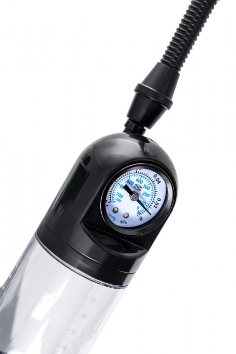 Прозрачная механическая помпа Helmer с манометром - Sexus - в Коврове купить с доставкой