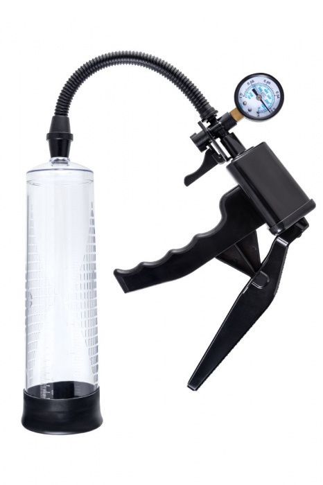 Прозрачная механическая помпа для пениса Viggo - Sexus - в Коврове купить с доставкой