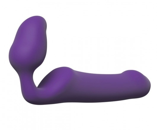 Фиолетовый безремневой страпон Queens L - Adrien Lastic - купить с доставкой в Коврове