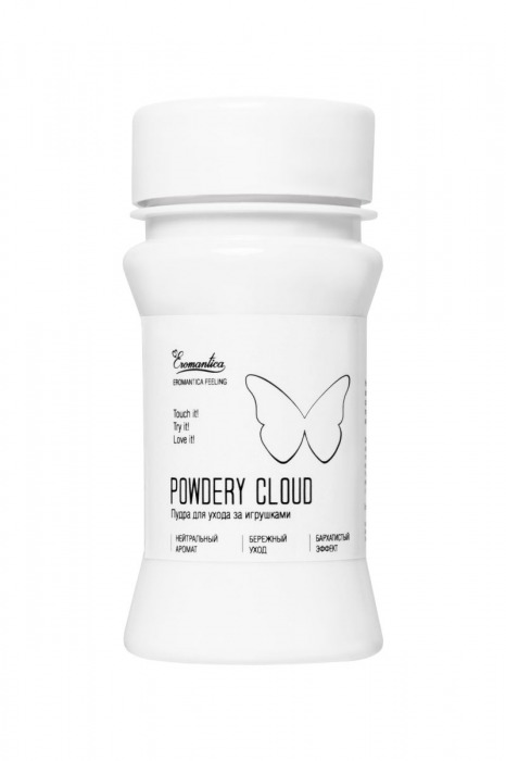 Пудра для ухода за игрушками Powdery Cloud с нейтральным ароматом - 40 гр. - Eromantica - купить с доставкой в Коврове