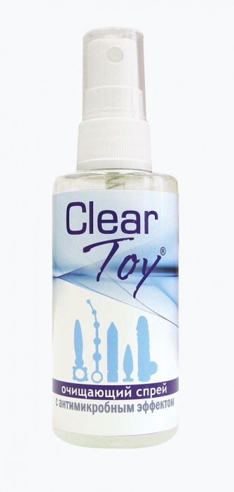 Очищающий спрей Clear Toy с антимикробным эффектом - 100 мл. - Биоритм - купить с доставкой в Коврове